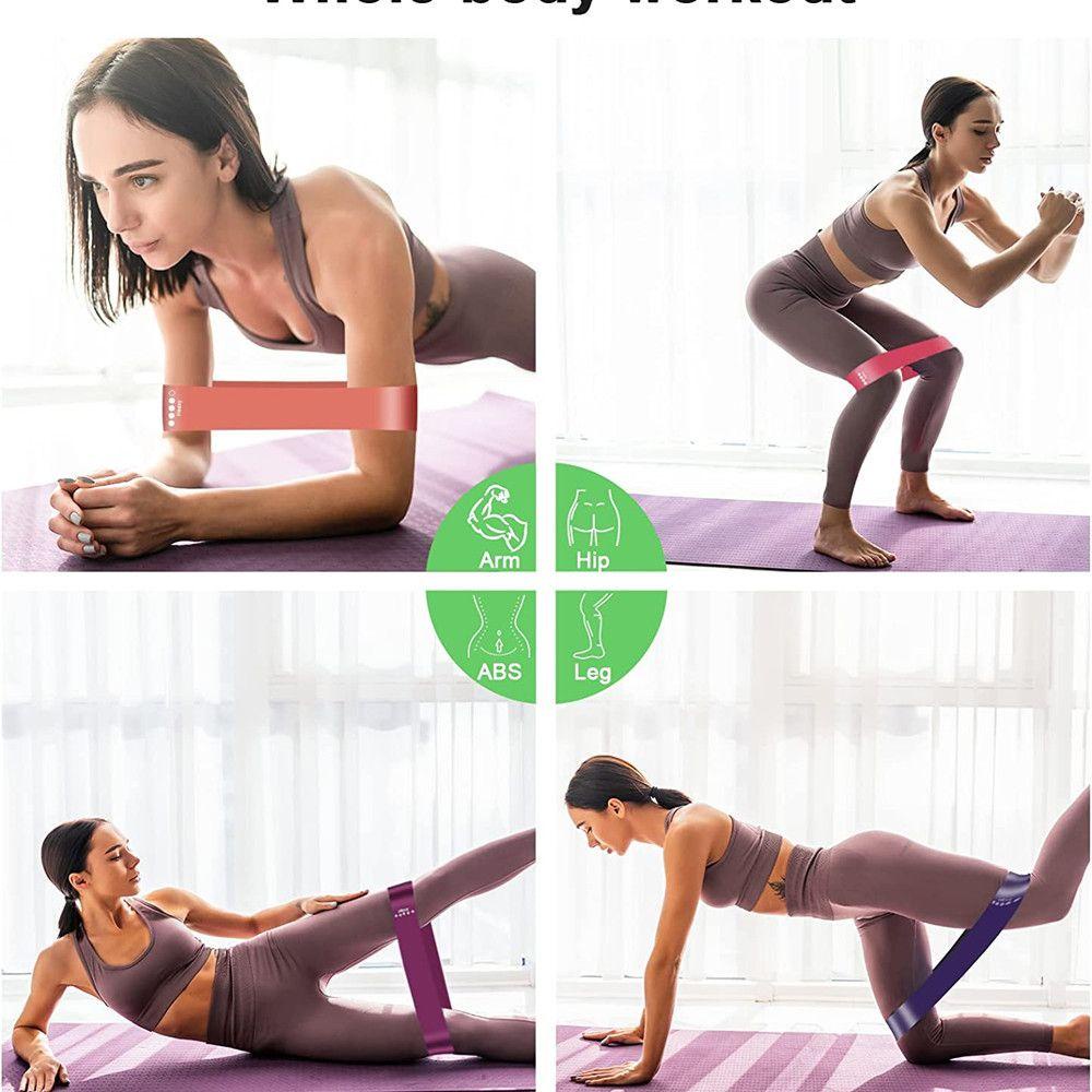 Set 5 Dây Cao Su Kháng Lực Tập Pilates / Pilates