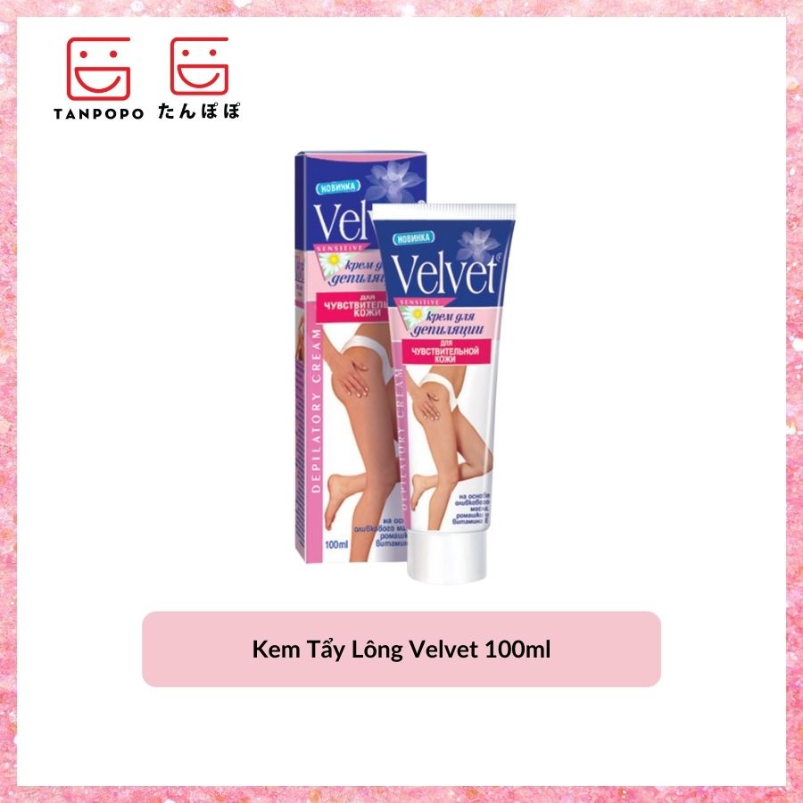 [Có sẵn]Kem Tẩy Lông Velvet 100ml