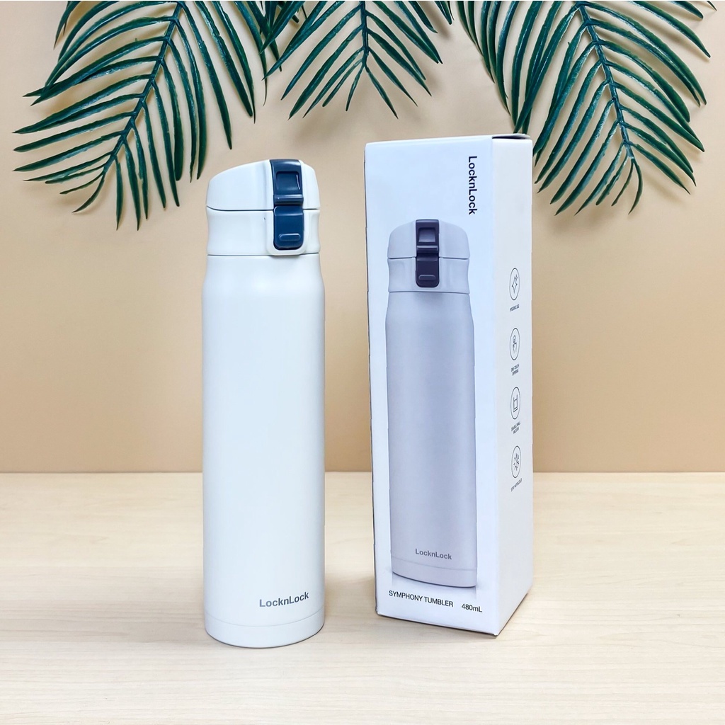 Bình giữ nhiệt Lock &amp; Lock Symphony Tumbler 480ml, bình giữ nhiệt cao cấp, bình nước giữ nhiệt văn phòng