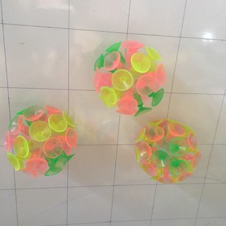 Bóng hít dính STICKY BALL dính chắc - loại 1 bóng lõi trong, nhạt mầu, dính chắc