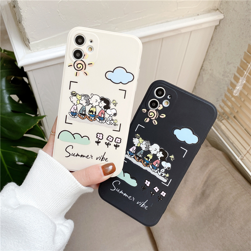 Ốp Điện Thoại Hình Snoopy cho iPhone 12Pro Max 12 Pro 12 12Mini 11Pro Max 11Pro Xs Max Xr Xs X 7Plus 8 6 6s 7 8 Se 2020 | BigBuy360 - bigbuy360.vn
