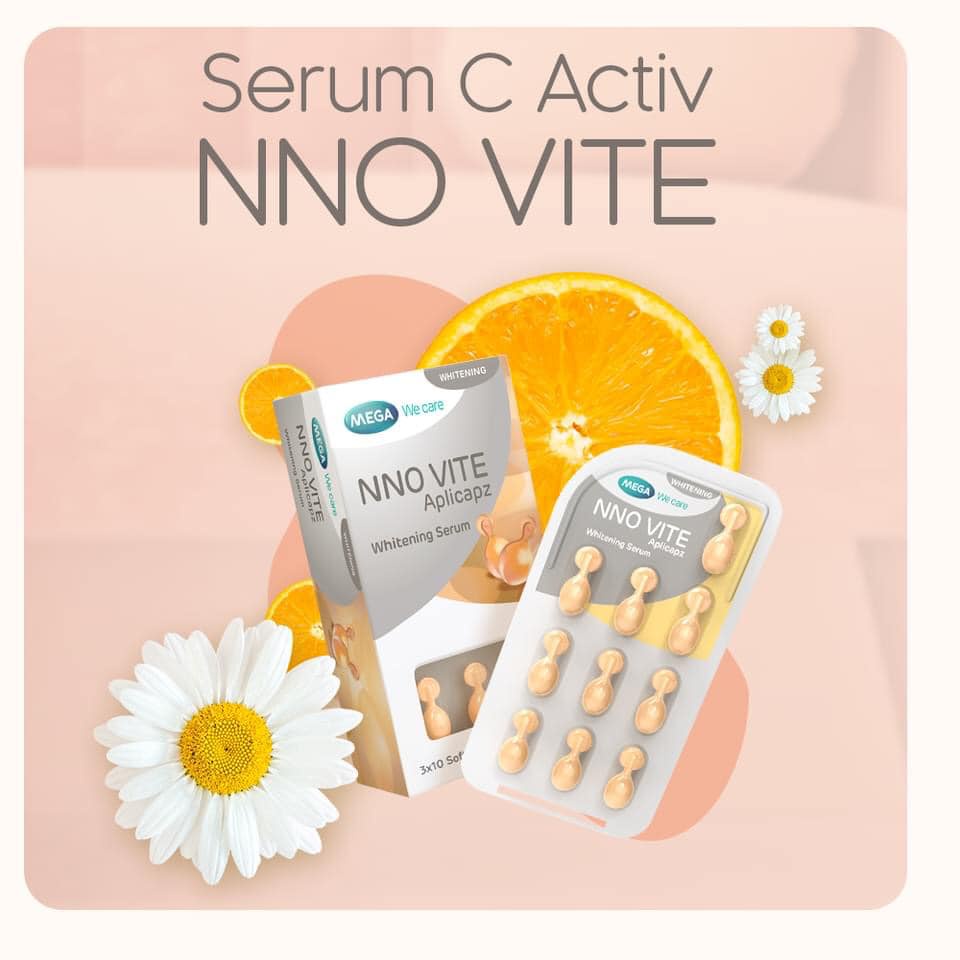 SERUM DƯỠNG TRẮNG, MỊN DA NNO VITE APLICAPZ WHITENING HỘP 30 Viên