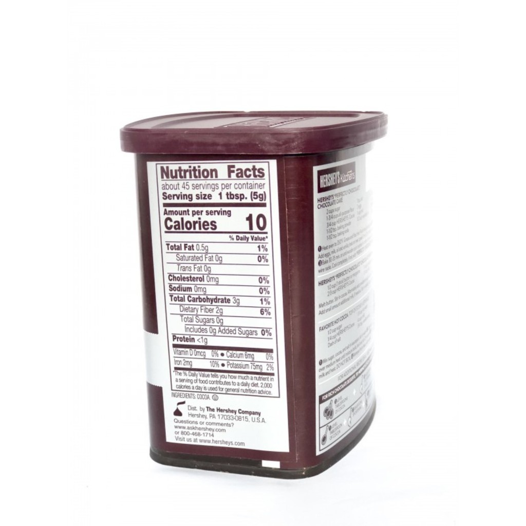 Bột Cacao Đắng Nguyên Chất Hershey's Hộp 226g Gia store