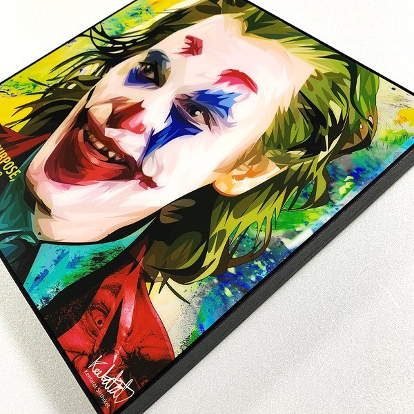 [SIÊU ANH HÙNG DC] TRANH GỖ 3D TREO TƯỜNG JOKER 2019 - V2