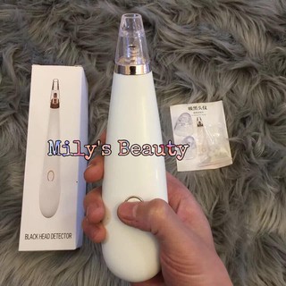Dụng cụ hút mụn cầm tay dùng pin - Máy hút mụn 3 đầu chuyên nghiệp tại nhà, hút sạch mụn trứng cá và bã nhờn