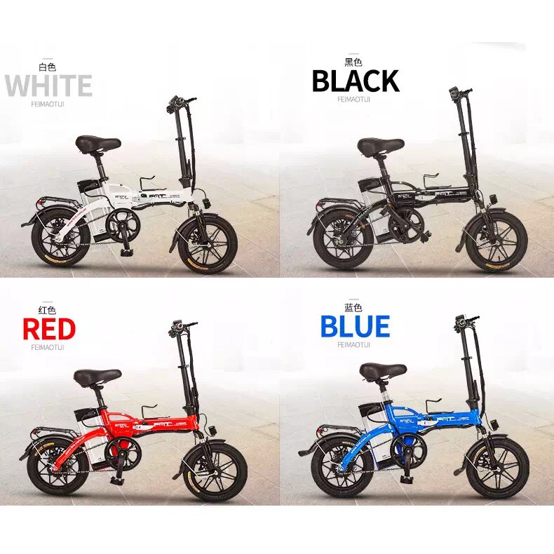 Xe đạp điện gấp FMT ELF I PIN LITHIUM 12AH-50KM