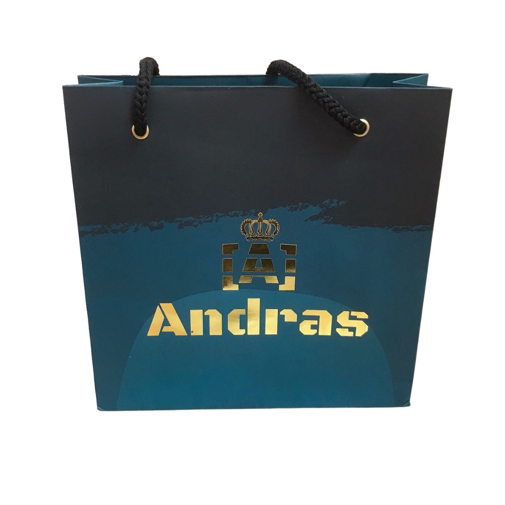 Túi giấy đựng ví da cao cấp Andras,dùng để đựng quà tặng ví da