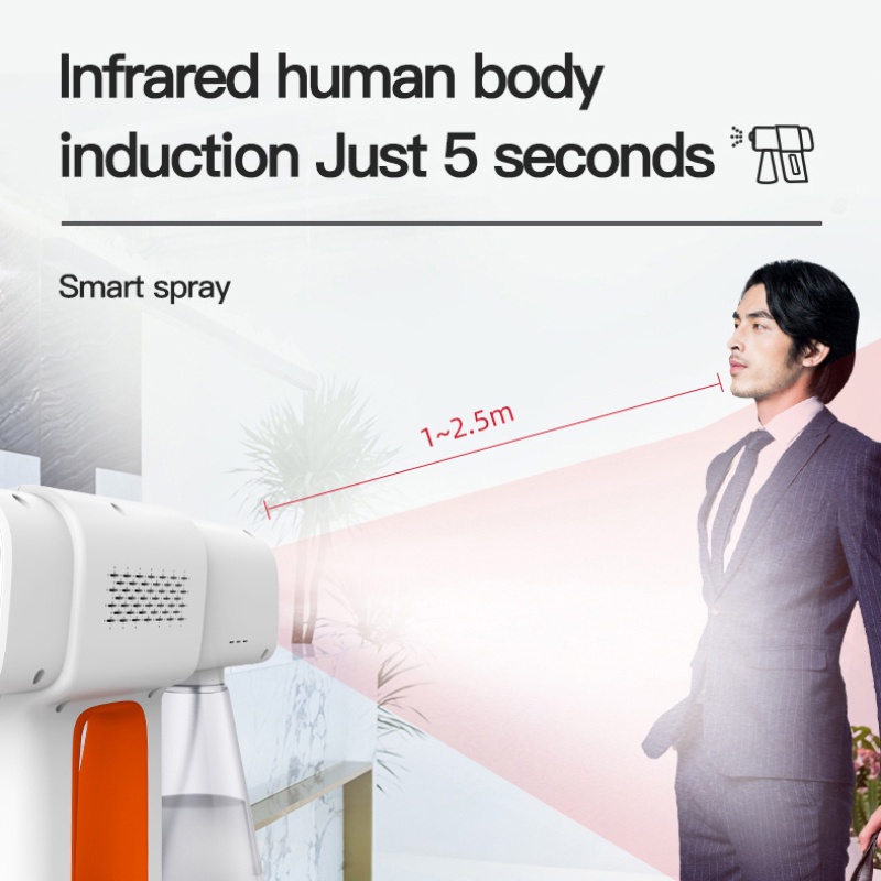 Súng phun nano khử khuẩn GD-08 sử dụng ánh sáng xanh cầm tay không dây tiện dụng