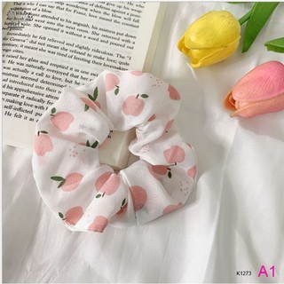 BUỘC TÓC - CỘT TÓC SCRUNCHIES HOẠ TIẾT TRÁI CÂY