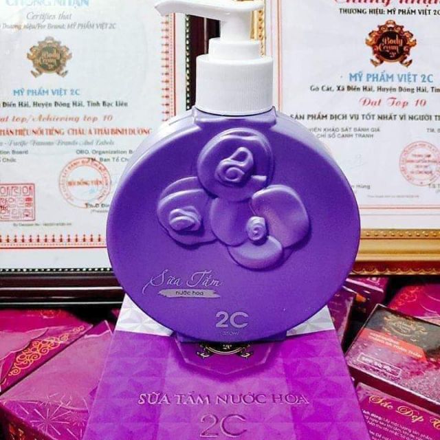 Sữa tắm nước hoa 2C
