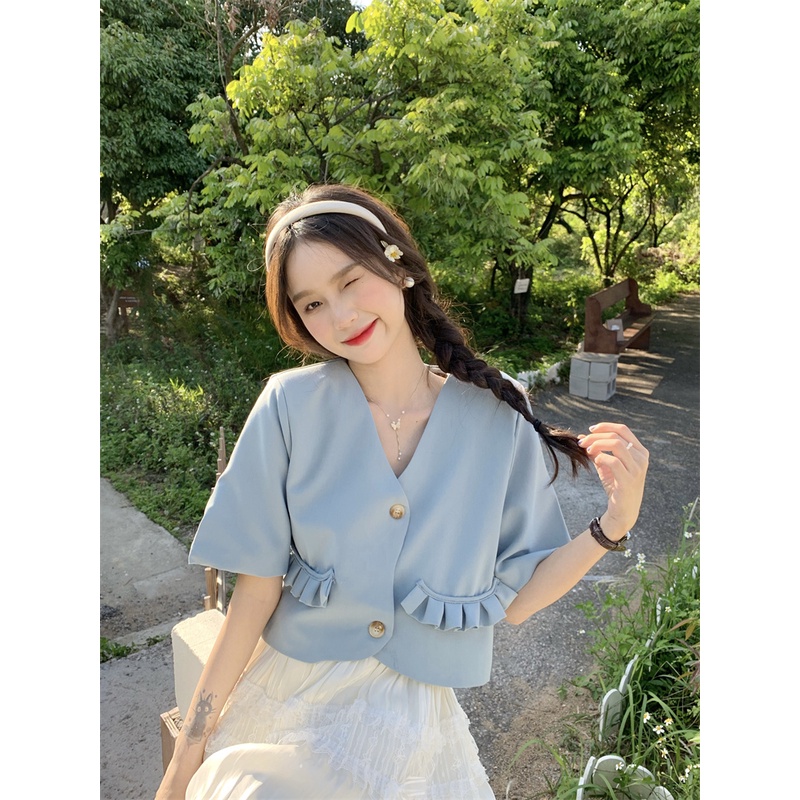 Áo Khoác blazer Thời Trang Mùa Hè Phong Cách Hàn Quốc Cho Nữ | BigBuy360 - bigbuy360.vn