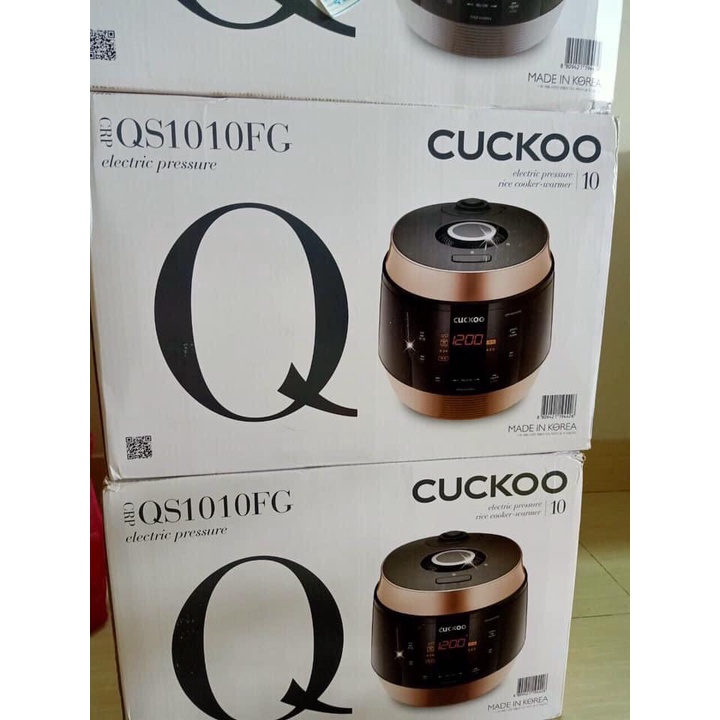 NỒI CƠM ÁP SUẤT ĐIỆN TỬ CUCKOO CRP-QS1010FG 1.8L, BẢO HÀNH 12 THÁNG. HÀNG NỘI ĐỊA HÀN QUỐC