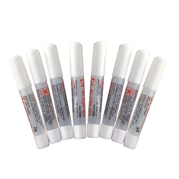 KDC - Keo 401 tuýp nhỏ 1.5-2gr chuyên dùng làm Jibbitz, dán sắt nhựa gỗ vải giấy, DIY