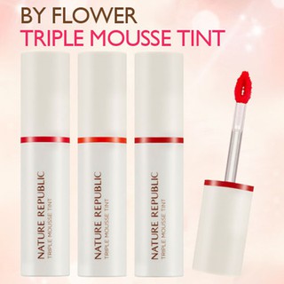 Son Nature Republic BY FLOWER TRIPLE MOUSSE TINT