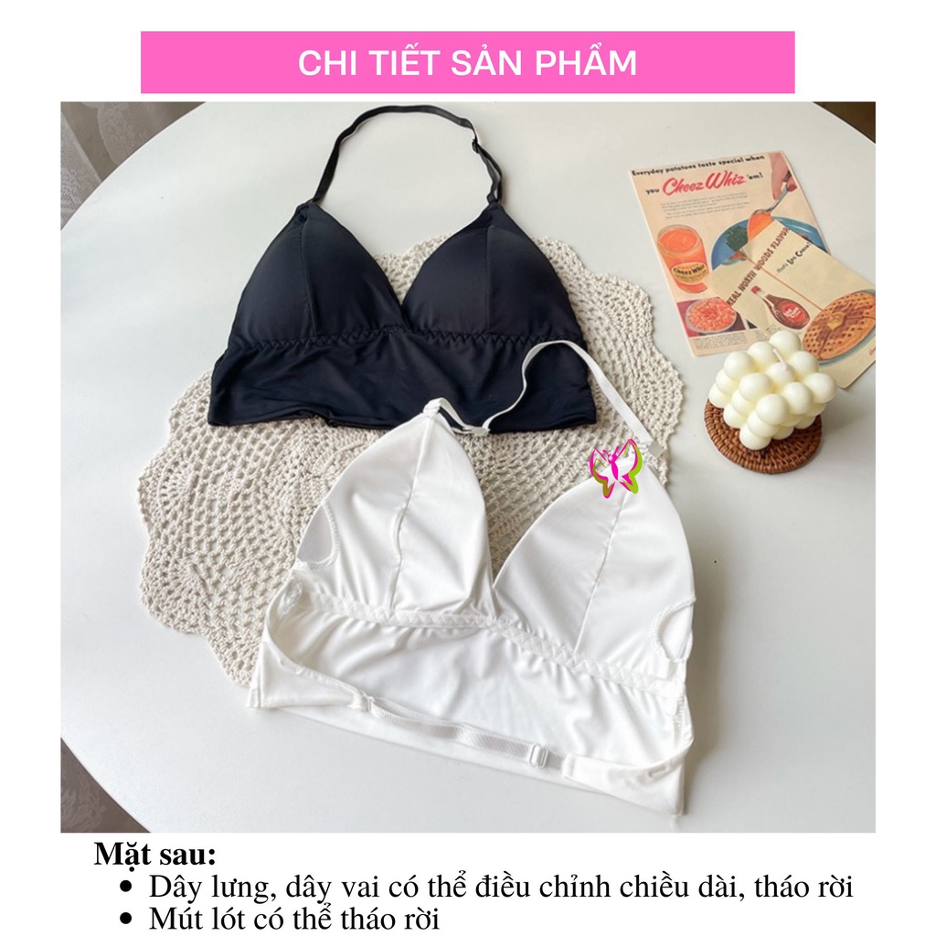 Áo bra su đúc hở sâu phần lưng, dây mặc 4 kiểu cao cấp, thiết kế đơn giản, trẻ trung, dễ phối đồ (MS 04035) Anna Shop