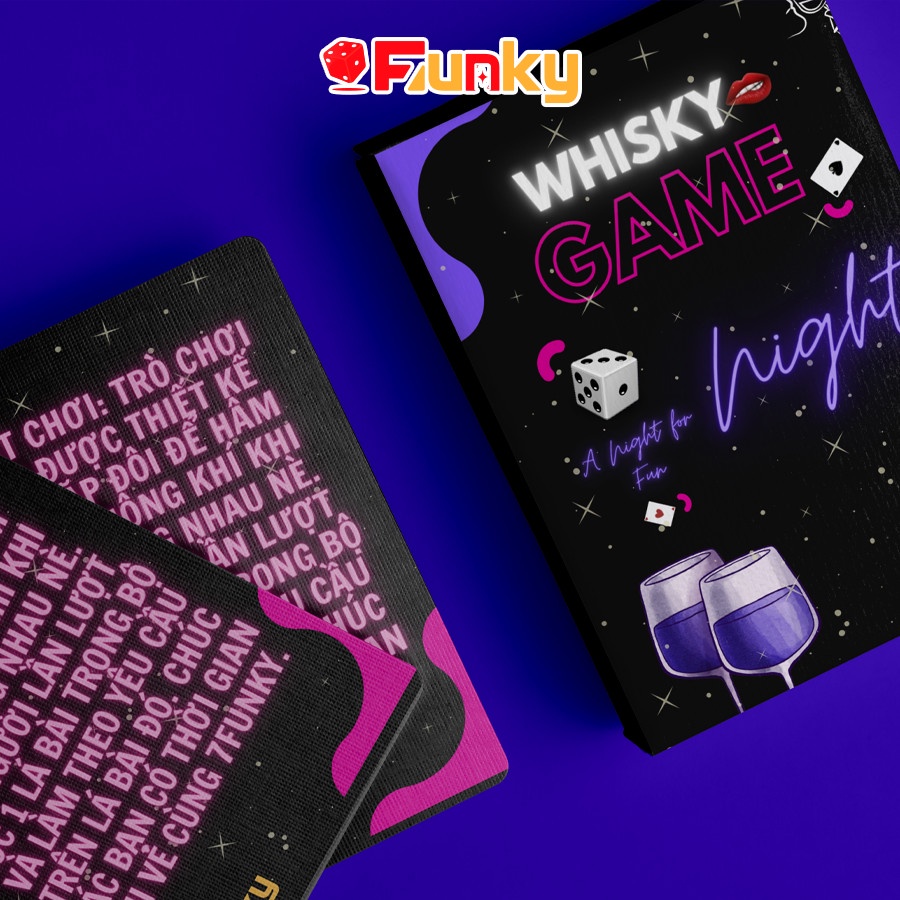Bộ Bài Drink More, Phiên Bản “Whisky” – Drinking Game Dành Cho Cặp Đôi Có Một Đêm Nồng Cháy