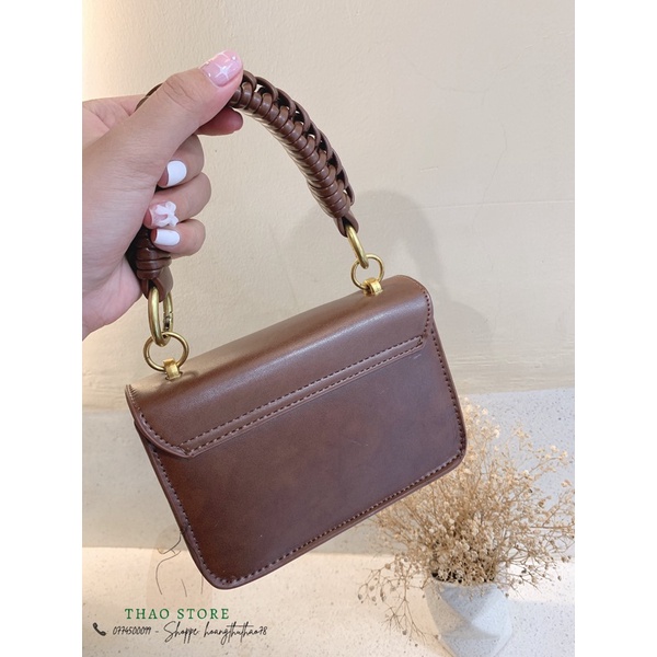 Túi chữ NNNN quai đan cực sang