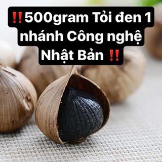 0.5KG TỎI ĐEN CÔ ĐƠN - TỎI ĐEN 1 NHÁNH CÔNG NGHỆ NHẬT BẢN