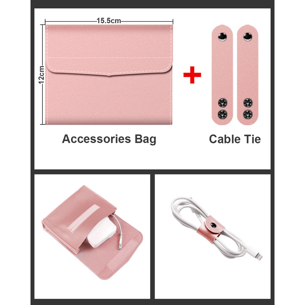 Vỏ Bọc Laptop Chống Thấm Nước Bằng Da Cho Macbook Air Pro 13 14 16 M1 16 2022 A2179 A2485