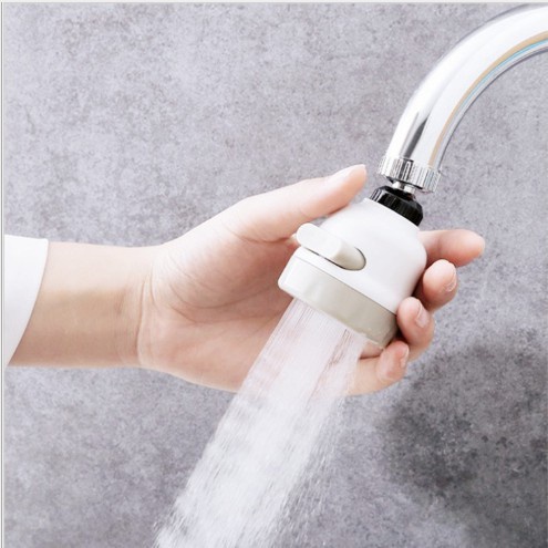 Đầu vòi tăng áp🍁FREESHIP🍁đầu vòi rửa bát tăng áp điều hướng xoay 360 độ với 3 chế độ nước