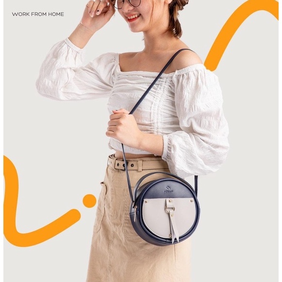 Túi đeo chéo nữ mini thời trang công sở YUUMY YN65