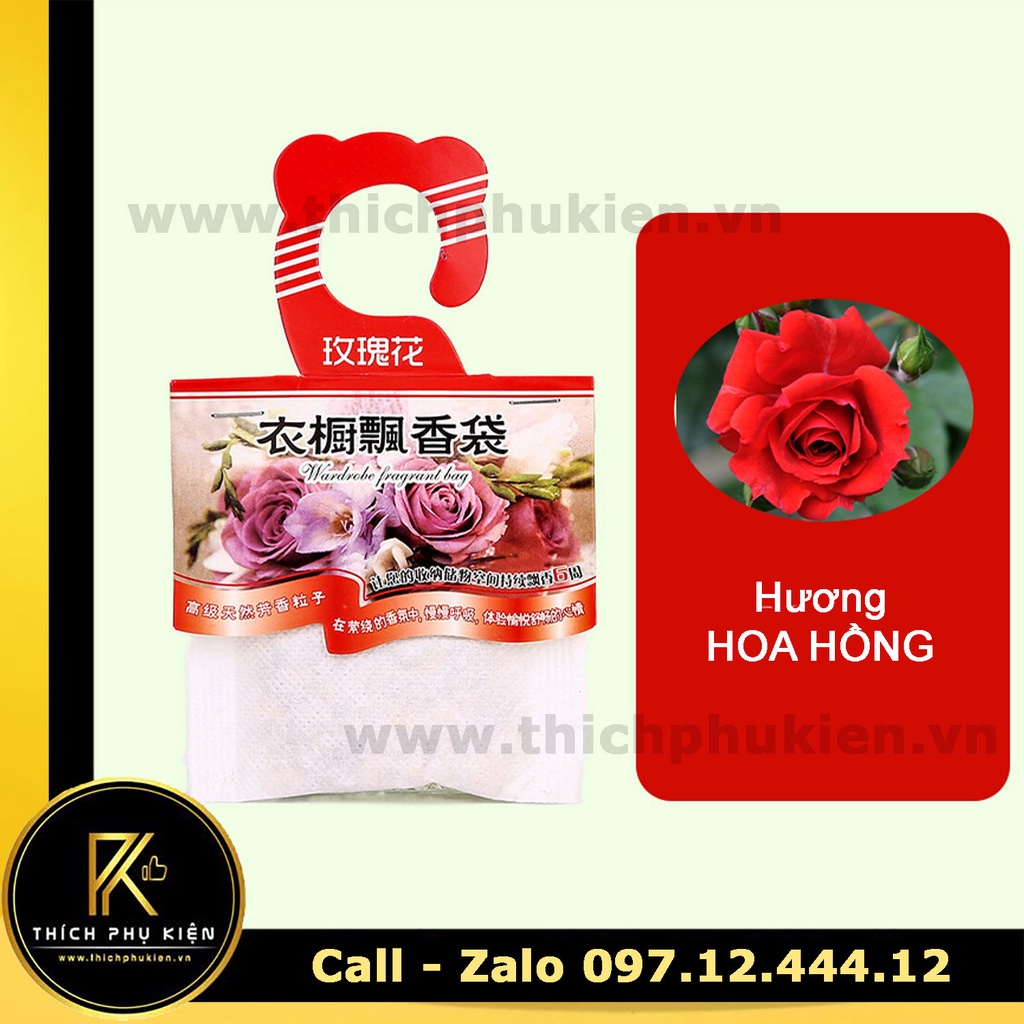 Gói Túi Thơm Thảo Dược Khử Mùi Phòng Ngủ, Tủ Quần Áo, Xe Hơi, Phòng Khách