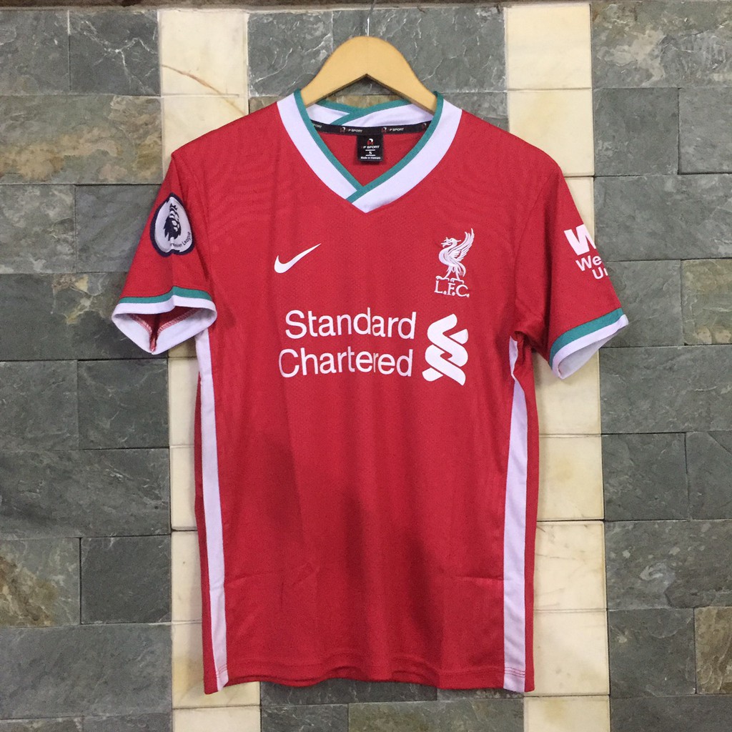 Bộ áo đấu Salah Liverpool đỏ sân nhà 2021