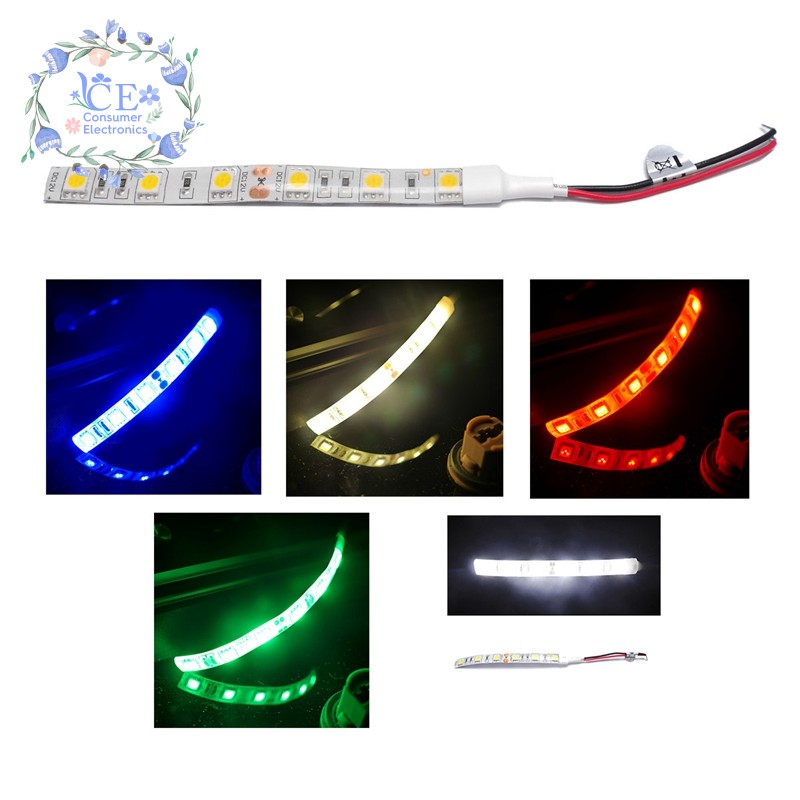 Dây Đèn Led 5050 Dc 12V Chống Thấm Nước Cho Xe Hơi / Tàu Thuyền 10Cm
