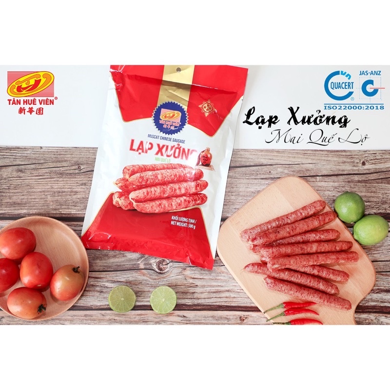 Lạp Xưởng Mai Quế Lộ nạc 4* Tân Huê viên )