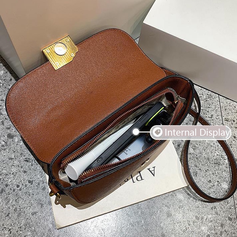 Ielgy Túi Xách Đeo Vai Kiểu Yên Ngựa Cầm Tay Phổ Biến Cho Nữ