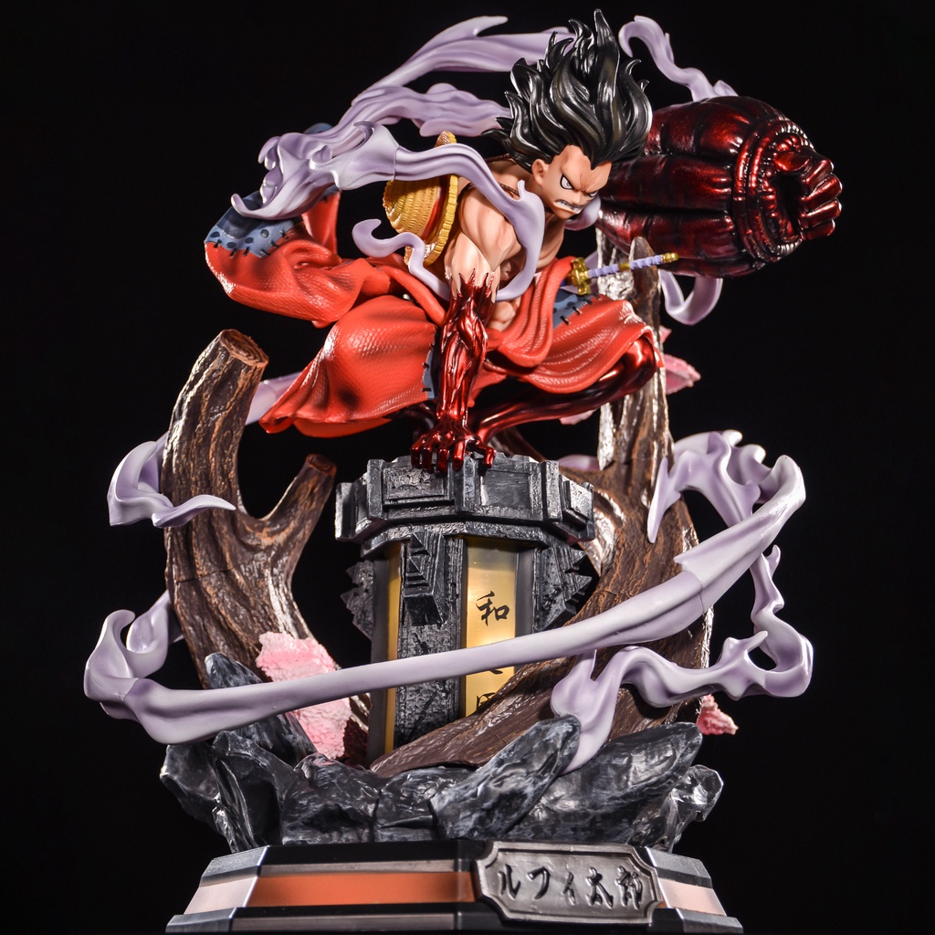 Mô hình luffy snakeman gear 4 có đen led chất lượng