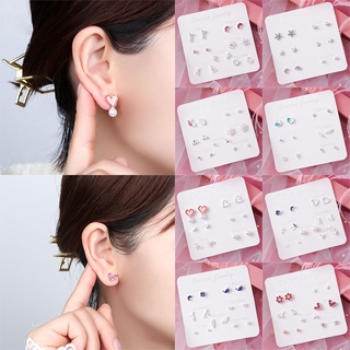 Set Khuyên Tai Nhỏ Xinh Đa Dạng Thời Trang Cho Nữ