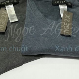 Áo thun AGE2X Size L