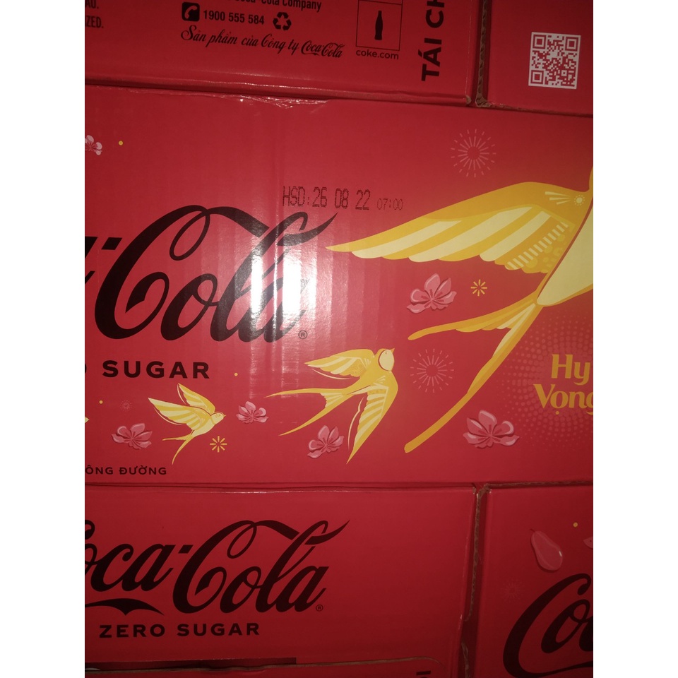 Coca zero 320ml x 24 lon