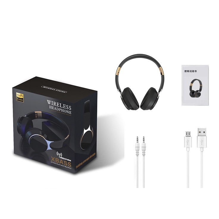 Tai Nghe Bluetooth Chụp Tai Không Dây Có Mic Xbass T7 Hot 2023 - Siêu Phẩm Tai Nghe Headphone Bluetooth 5.0 Pin Cực Trâu