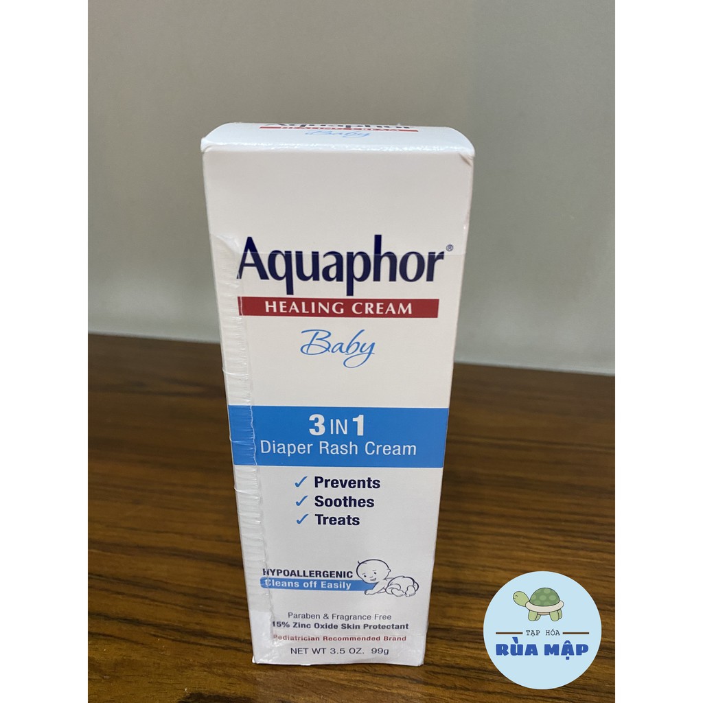 (Nhập từ Mỹ, DATE 1,2/2022) Kem trị hăm Aquaphor 3 trong 1 - Aquaphor Baby Diaper Rash Cream  #Dànhchobéyêu #ChuẩnUS