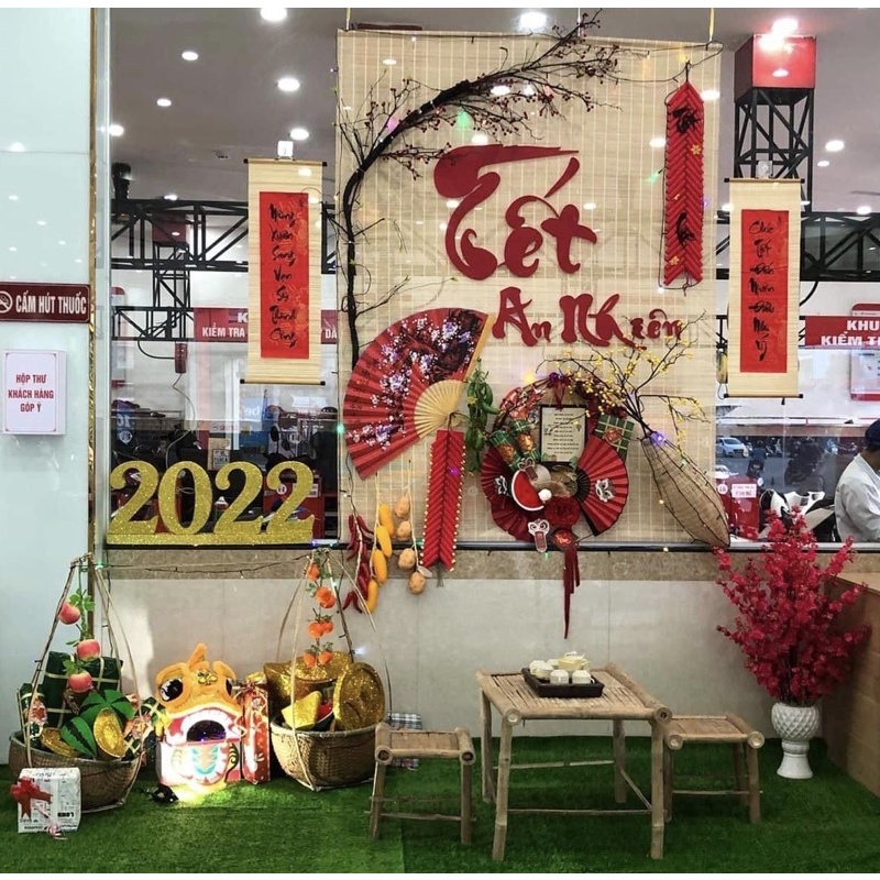 Rèm Trang trí Tết, mành treo, phông treo đồ, decor chụp ảnh
