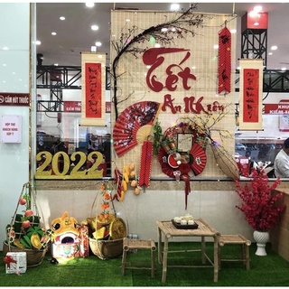 Rèm Trang trí Tết, mành treo, phông treo đồ, decor chụp ảnh