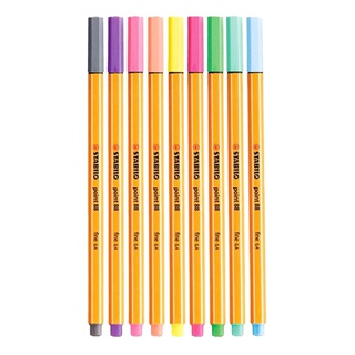 Bút Kỹ Thuật STABILO Point-88 PT88 (Bộ 9 Cây)