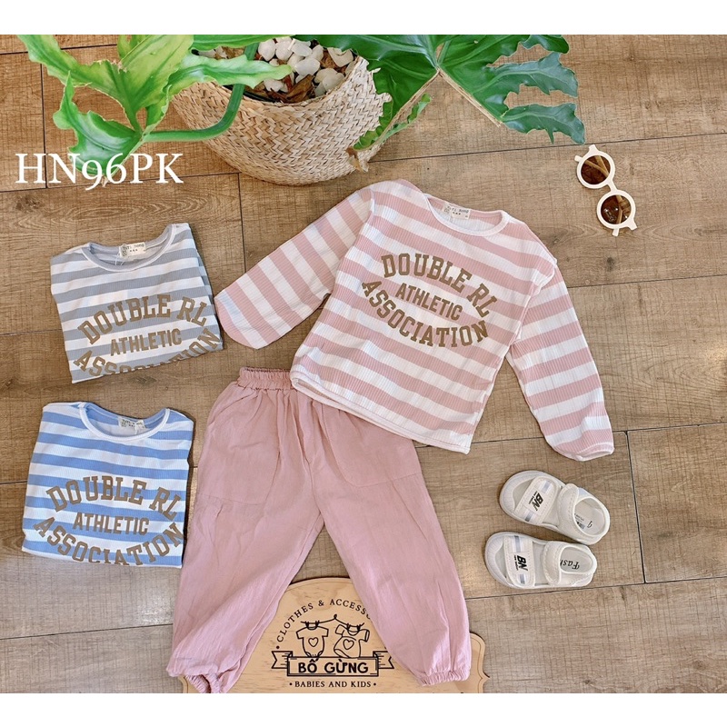 Bộ dài tay thu đông trai gái