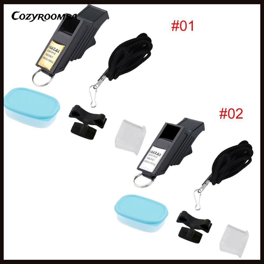 Còi Nhựa Cho Giáo Viên / Trọng Tài Huấn Luyện Chuyên Nghiệp Kèm Phụ Kiện