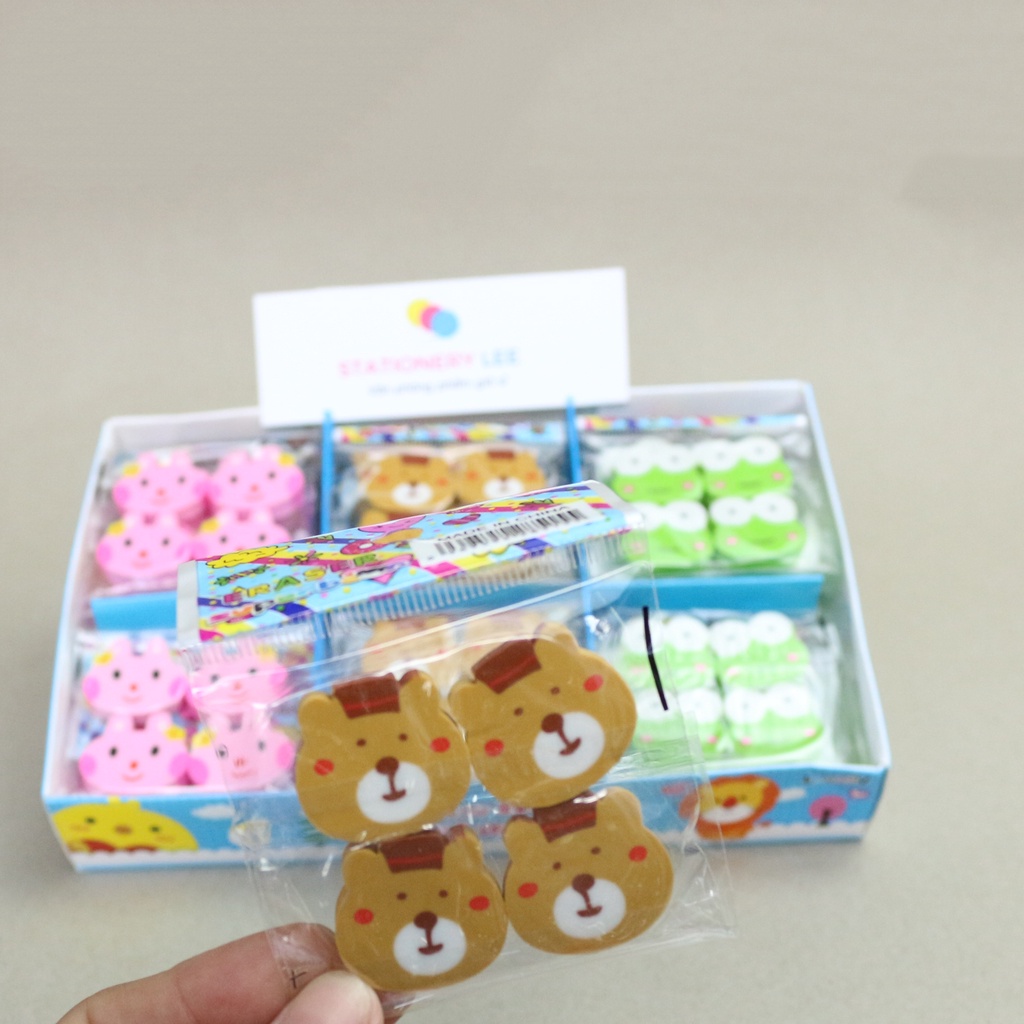 Set 1 bịch - Gôm cute mix mẫu hình cute dễ thương đáng yêu (4 gôm 1 bịch)