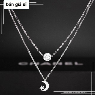 [Dây chuyền inox nữ giá rẻ Bán Chạy Nhất] Dây chuyền inox nữ giá rẻ cá tính inox không đen giá rẻ nhất HCM - 0008