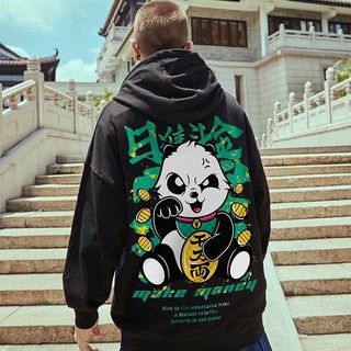 Áo Hoodie Siêu Mỏng In Họa Tiết Gấu Trúc Trung Hoa Truyền Thống Cho Nam Và Nữ