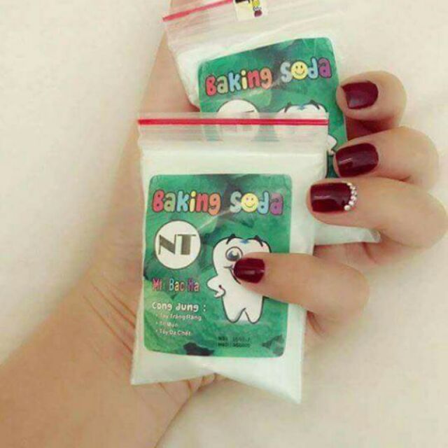 Baking Soda làm trắng răng