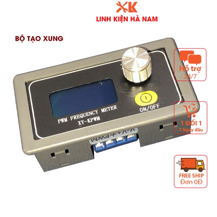 Bộ phát xung vuông 1HZ-150KHZ XY-KPWM mạch tạo xung có núm điều chỉnh sử dụng an toàn thiết bị điện tử