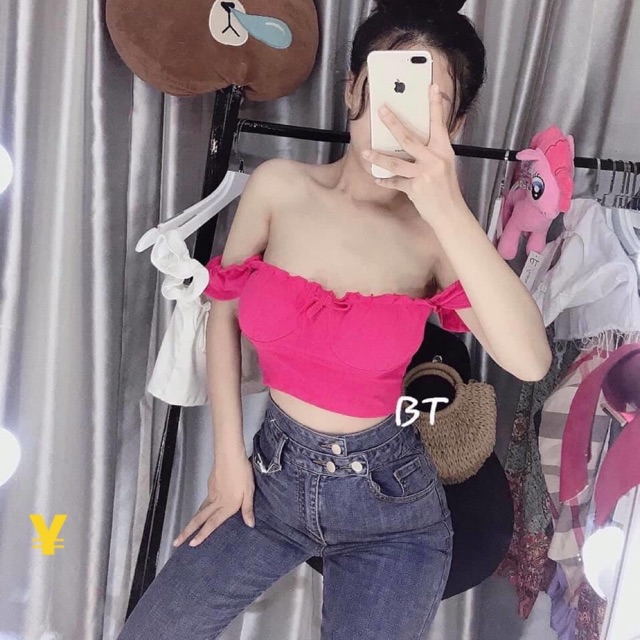 Áo cánh tiên kèm mút ngực thin borip