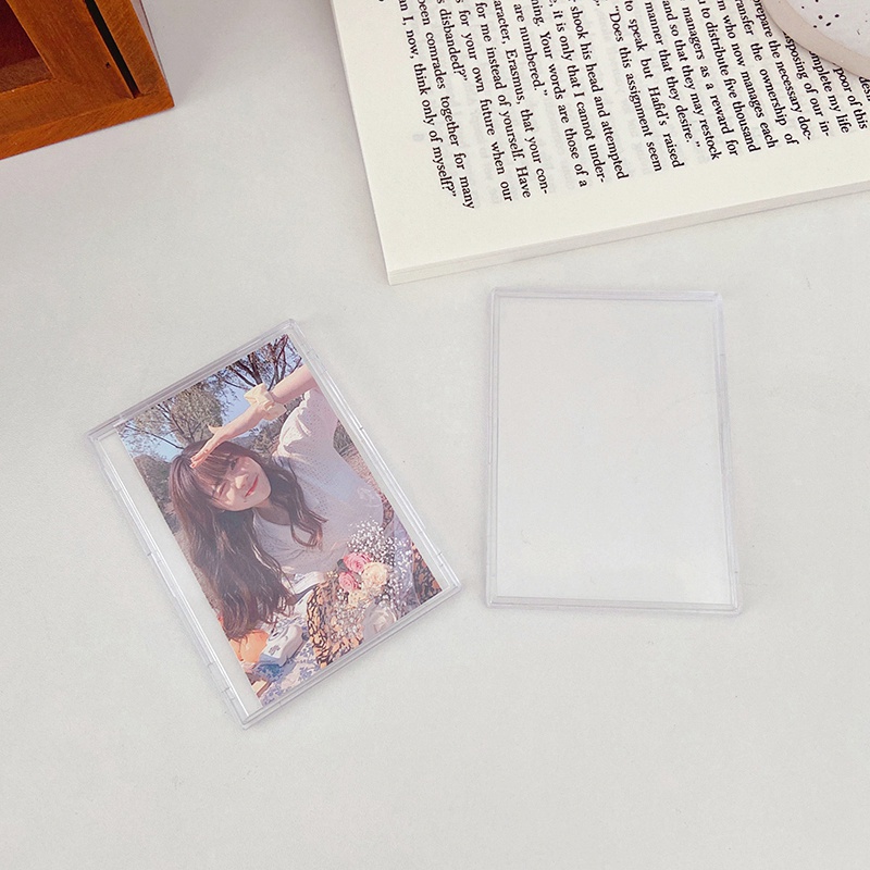 Bao Đựng Thẻ ID / Thẻ ID Bằng Acrylic Trong Suốt Chống Nước