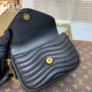 (Fullbox VIP) Túi đeo chéo LV New wave multi pochette Siêu cấp _ HE372 ( Ảnh Shop Chụp)