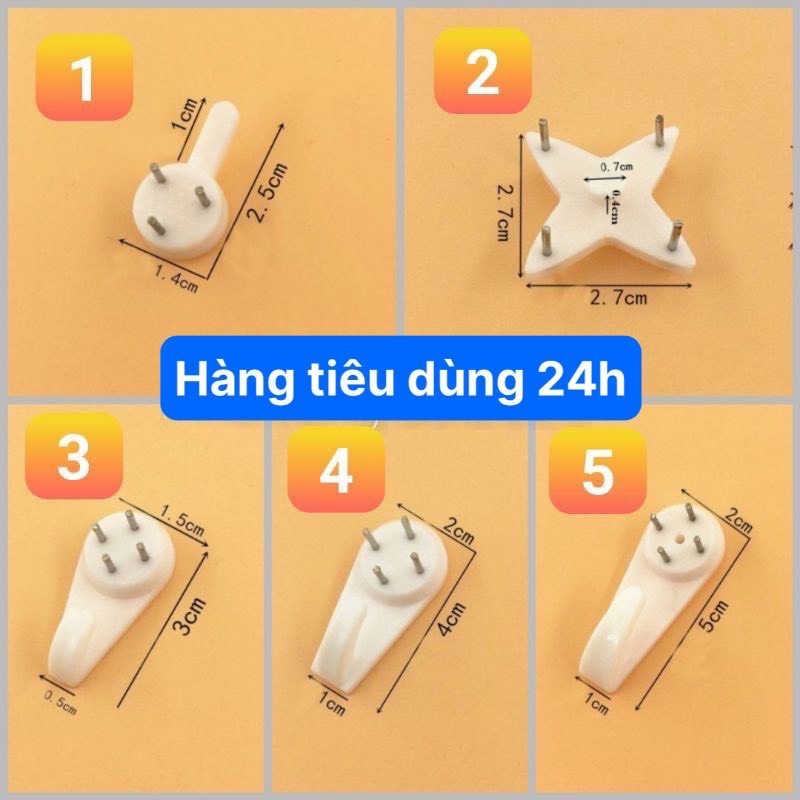 Hỏa Tốc - Móc đinh đóng tường treo tranh, vật dụng gia đình